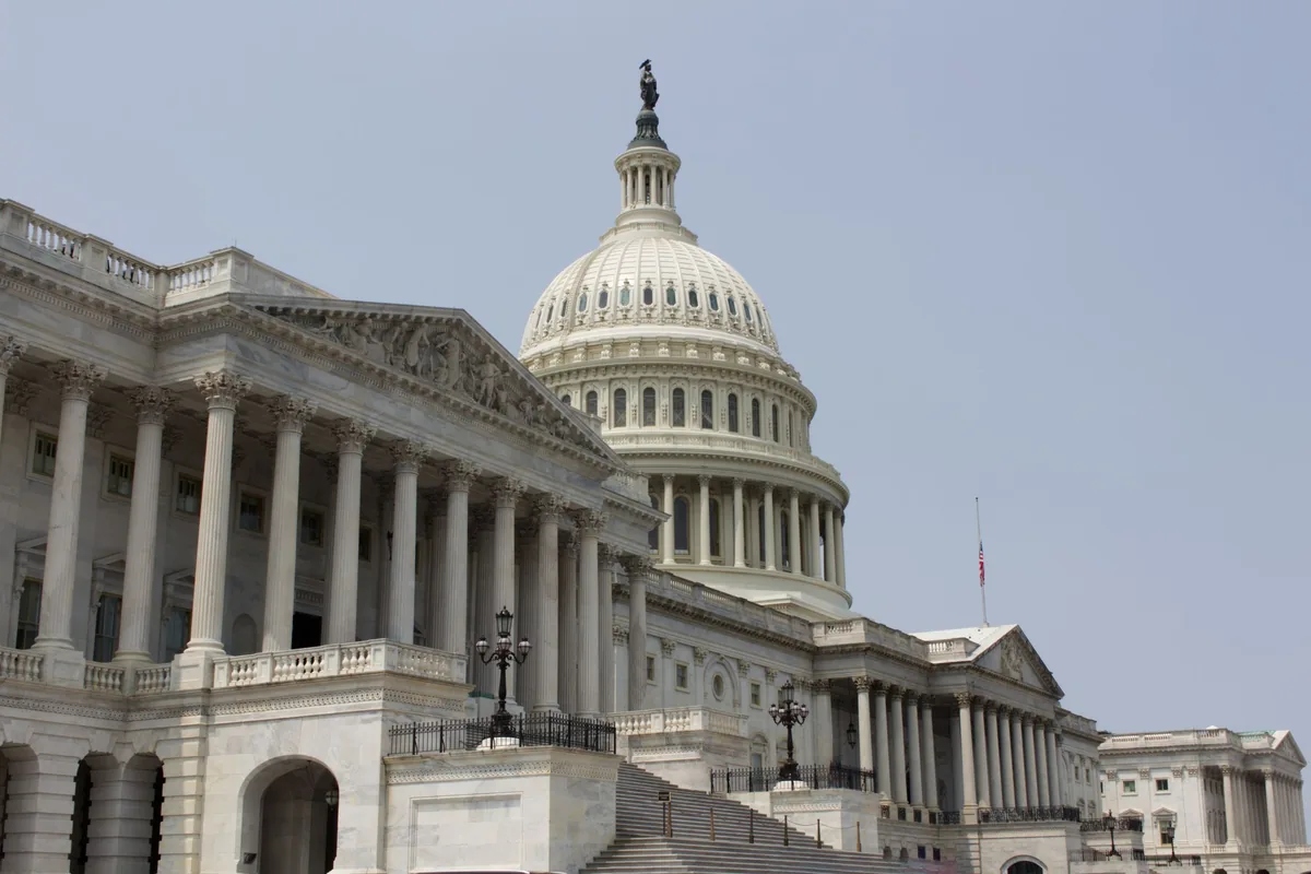 The United States Capitol building in Washington, D.C.